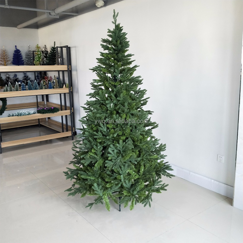 7.5ft(225cm) High Class PE Christmas Tree Mixed PE and PVC leaf Hinged Tree