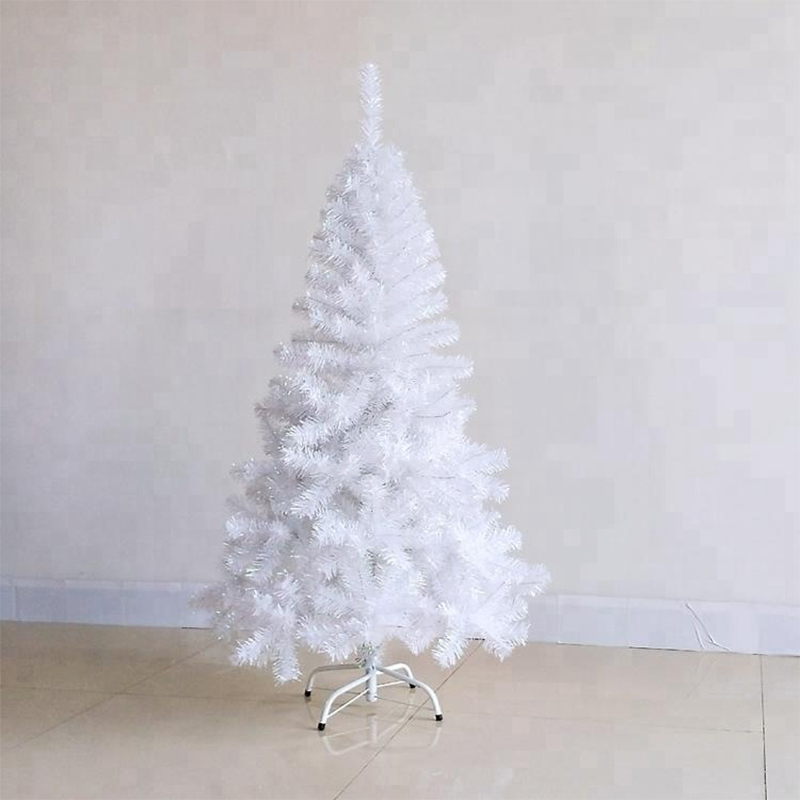 Personalised 180cm PVC laser colorful PVC mixed white christmas tree