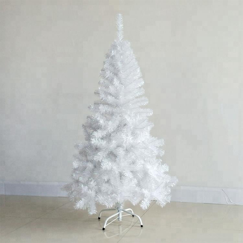 Personalised 180cm PVC laser colorful PVC mixed white christmas tree