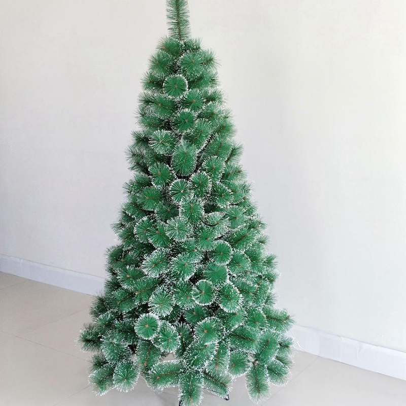 Christmas supplies 90/120/150/180/210cm pvc christmas tree artificial with metal base