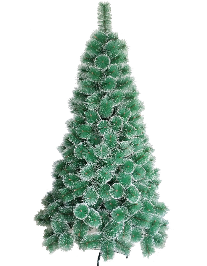 Christmas supplies 90/120/150/180/210cm pvc christmas tree artificial with metal base