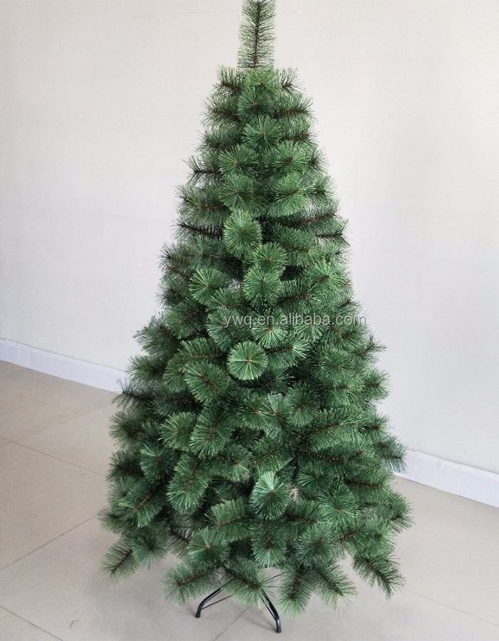 6ft(180cm) Flowering Needle Pine tree Fluffy outdoor led christmas tree