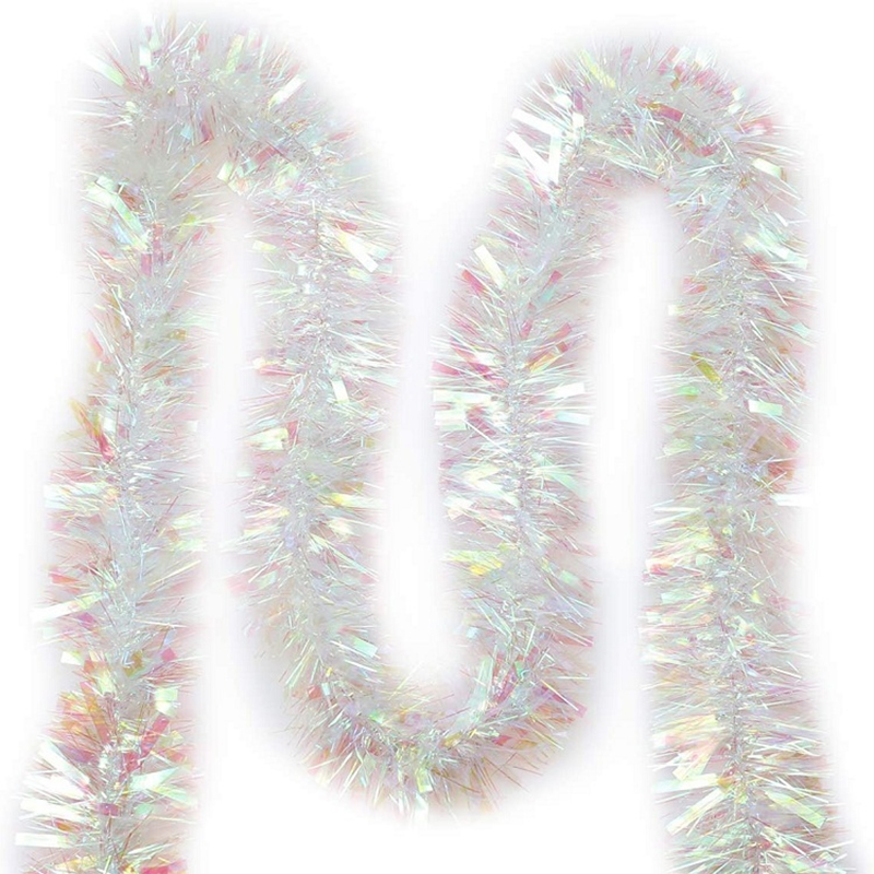 76.2cm Length Colorful tinsel for holiday, wedding, birthday party ,Christmas holiday decorations