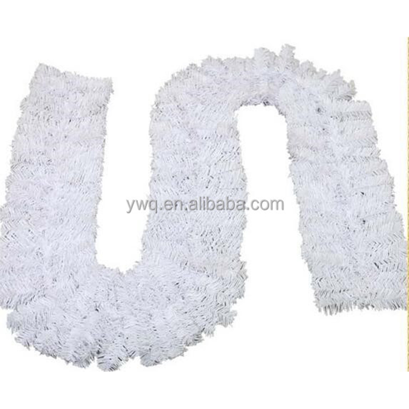 Plastic tinsel christmas garland