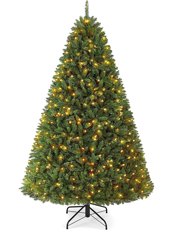 Union Tree Premium PreLit Douglas Full Fir Ultra-Thick Spruce Christmas Tree