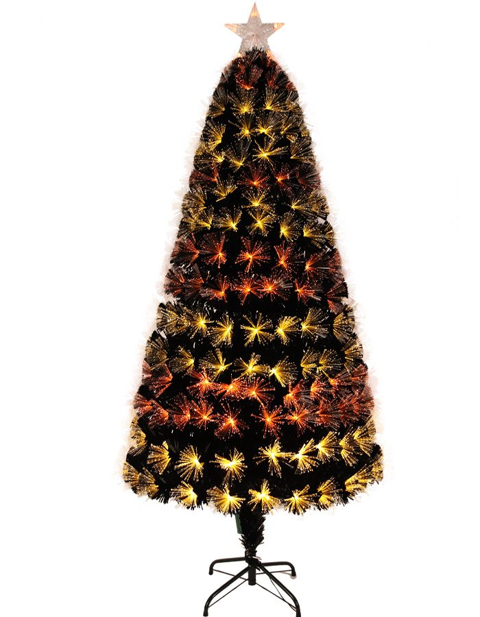 Christmas luxury led luminous Christmas tree simulation encrypted pvc optical fiber