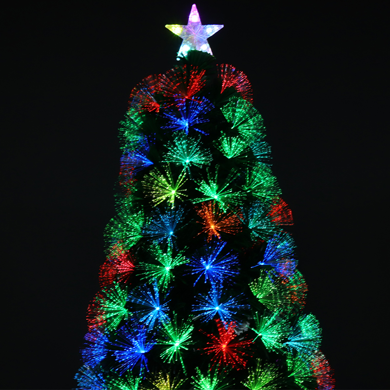 Colorful Slow Flash Fiber Tree